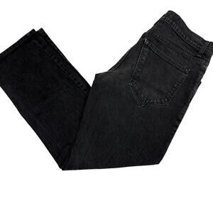 Arizona Mens Jeans 32x30 Black Slim Straight Flex Denim Y2K 90s Grunge Pants